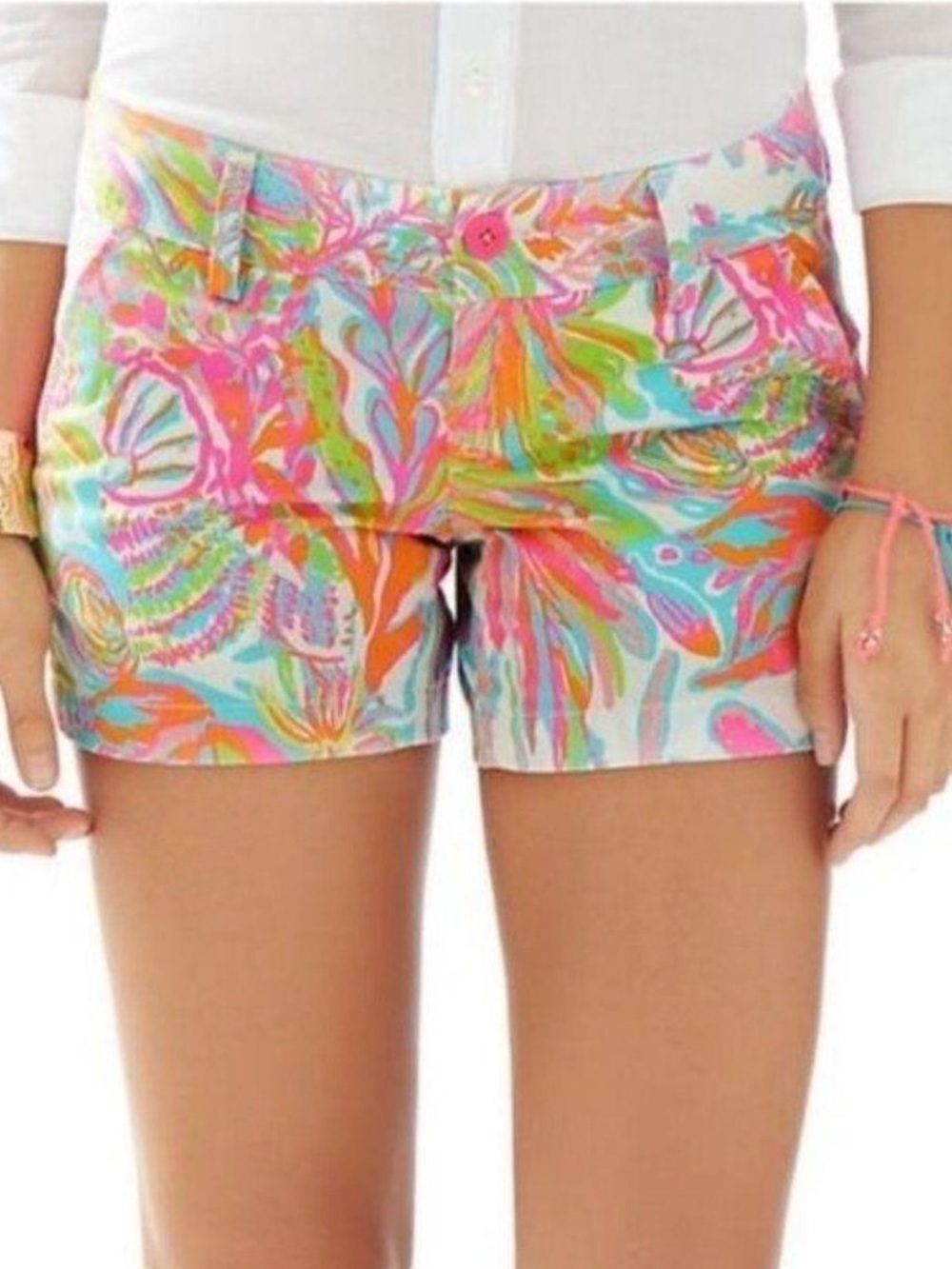 Lilly Pulitzer tropical shorts